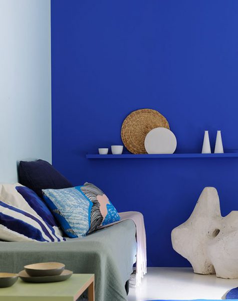 Peinture bleue Peinture bleue